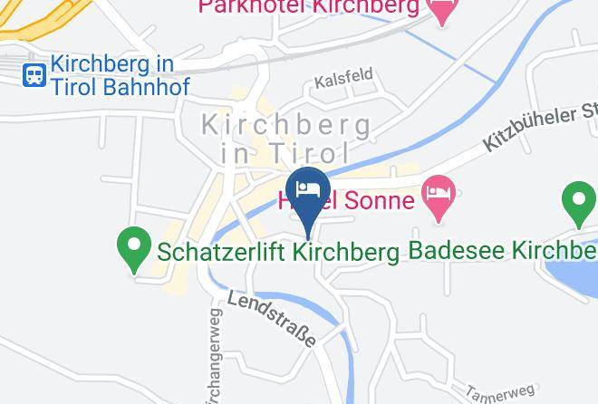 Kitzbuhel - Kirchenwirt Hans Peter Groderer Gmbh Maps