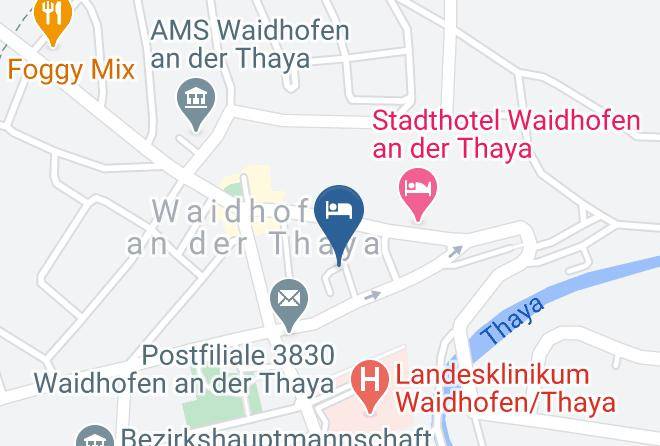 Waidhofen An Der Thaya - Kirchenwirt Joch Maps