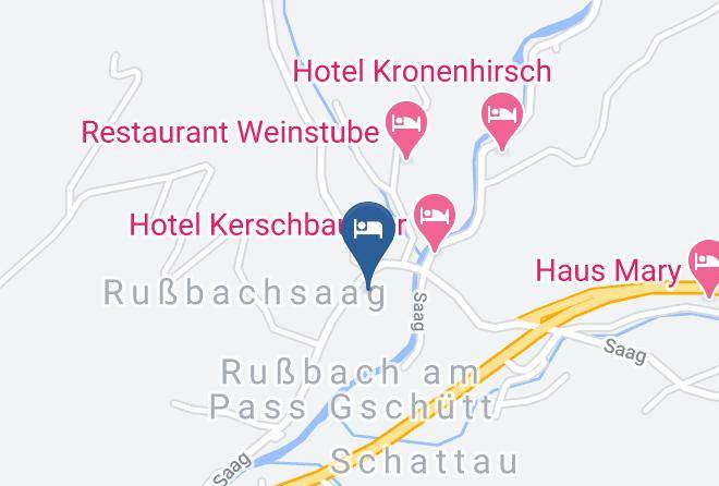 Hallein - Hotel Restaurant Kirchenwirt Russbach Maps