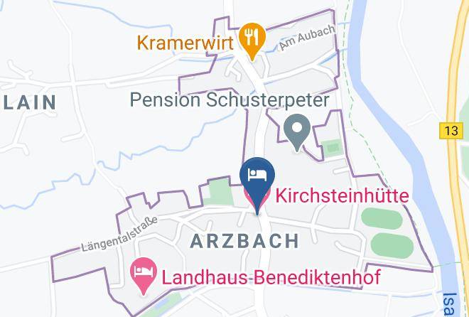 Bad Tolz Wolfratshausen - Kirchsteinhutte Maps