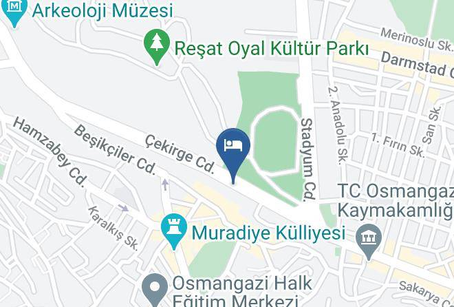 Kirci Termal Hotel Map - Bursa - Osmangazi