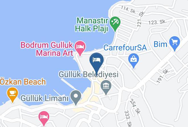 Milas - Kircin Butik Pansiyon Maps