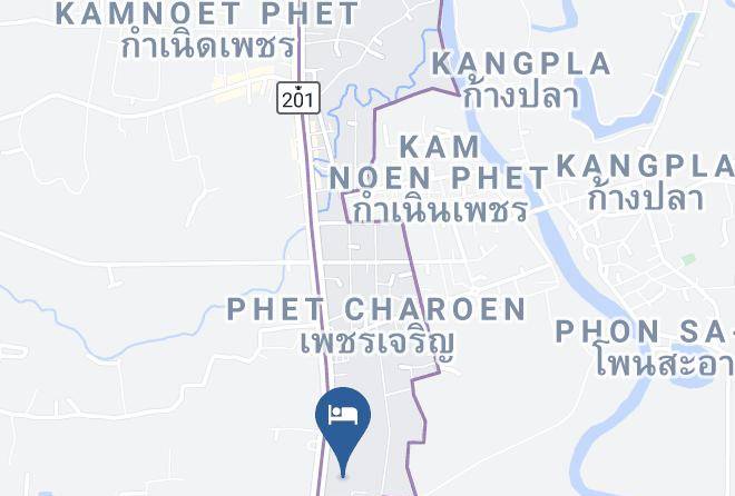 Amphoe Mueang Loei - Kirima Thani Hotel Maps