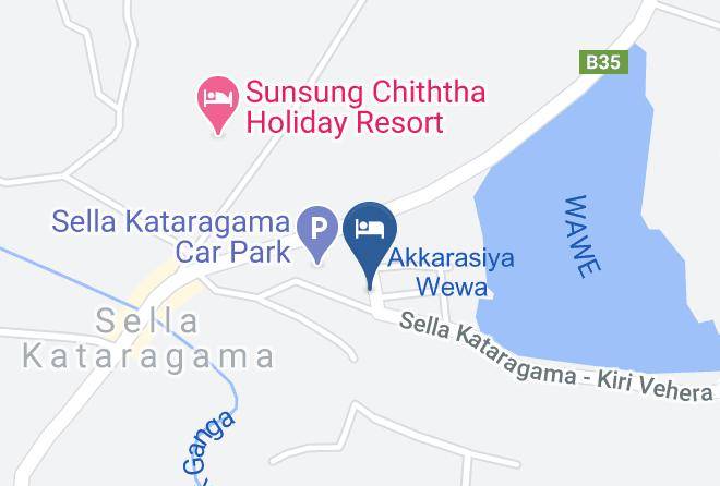 Badulla - Kirindiwala Rest Maps