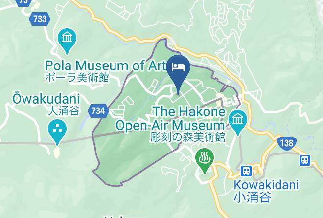 Hakone Townashigarashimo District - Kiritani Hakoneso Maps