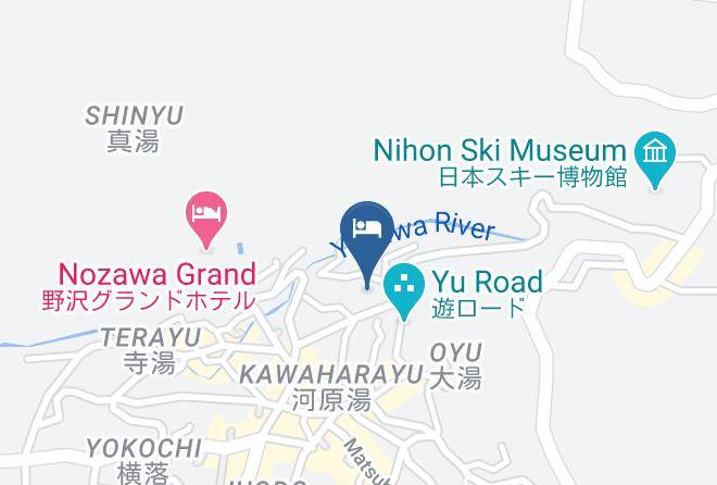 Nozawaonsen Vil Shimotakai District - Kiriya Ryokan Maps