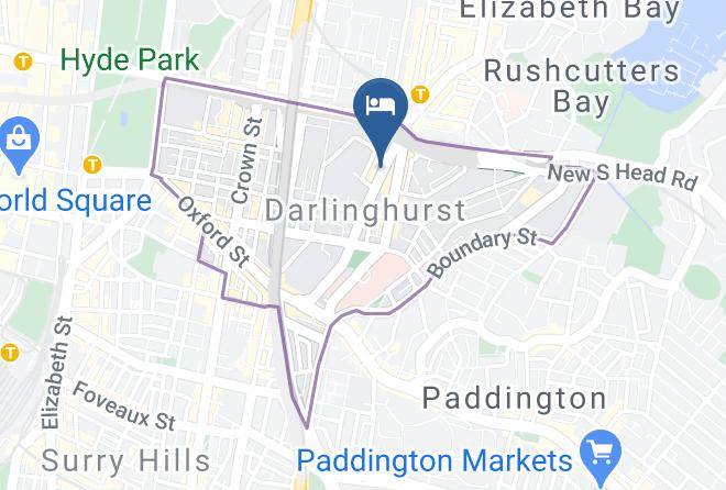 Sydney - Kirketon Hotel Sydney Maps