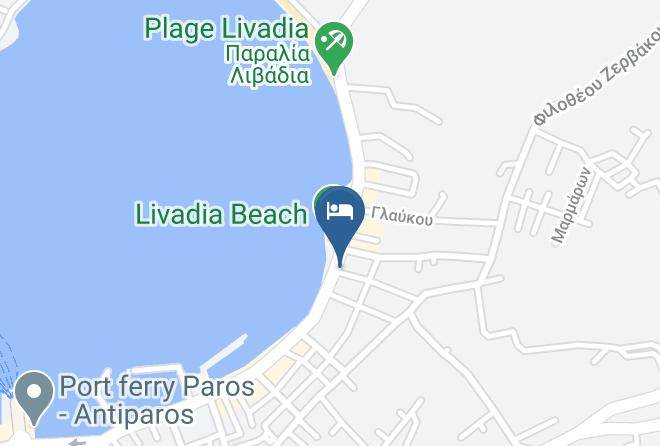Paros - Kirki Hotel Maps