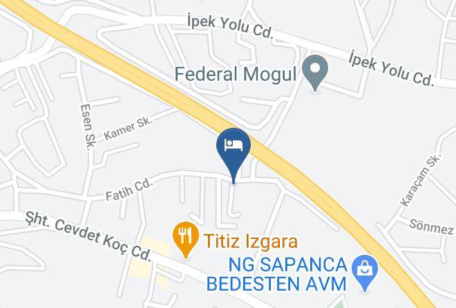 Kirkpinar Konaklari Map