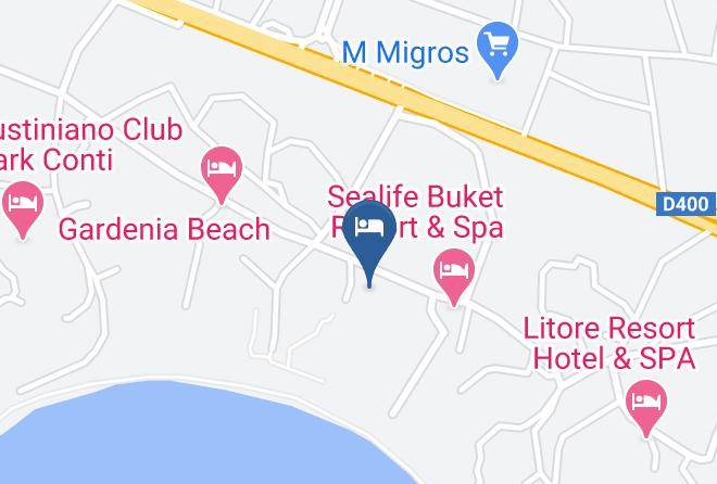 Manavgat - Kirman Arycanda De Luxe Resort Maps