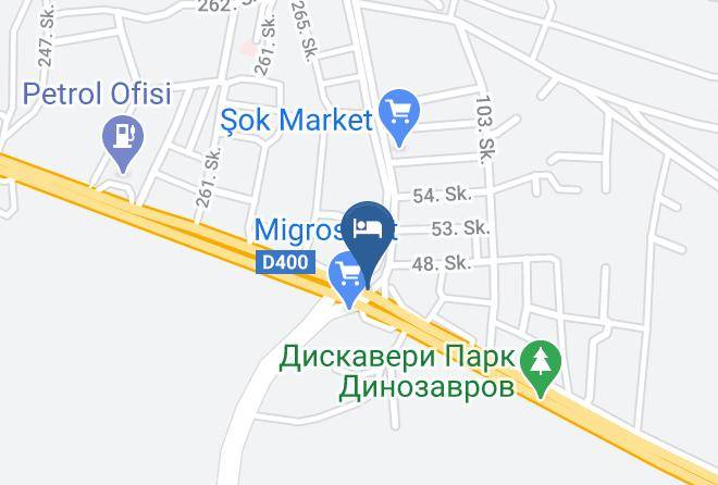 Manavgat - Kirman Calyptus Resort & Spa Maps