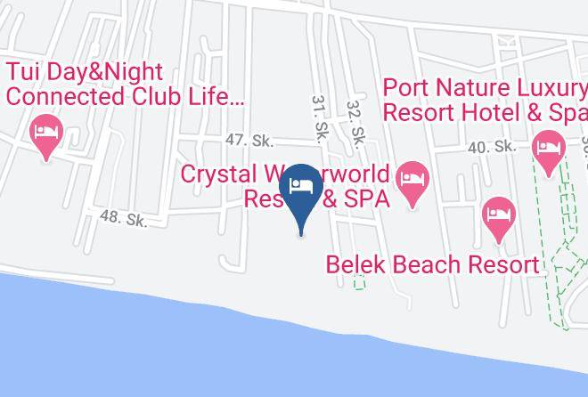 Bogazak - Kirman Belazur Resort & Spa Maps