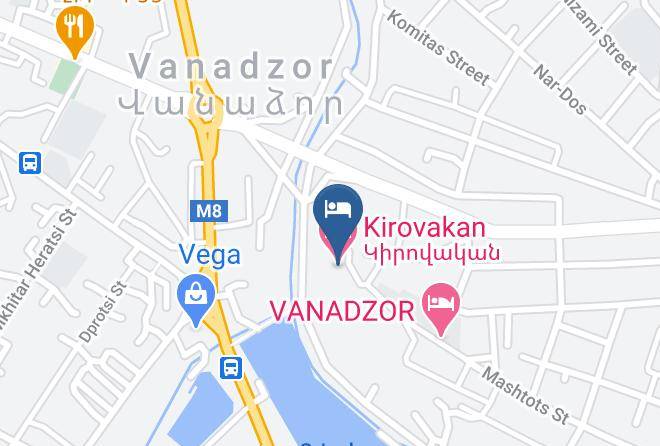 Vanadzor - Kirovakan Maps