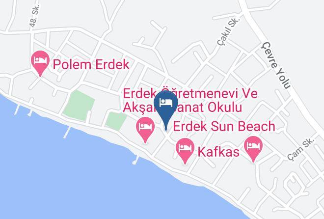 Erdek - Kirtay Butik Otel Maps