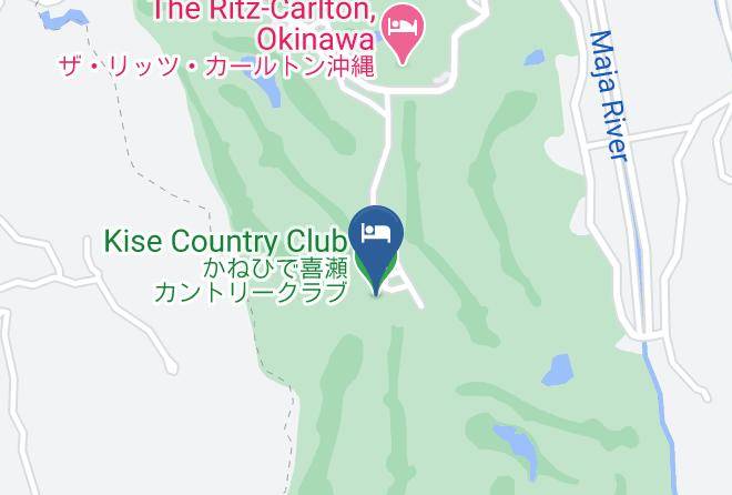 Nago City - Kise Country Club Maps