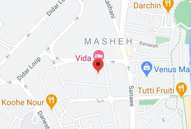 Kish Grand Hotel Map