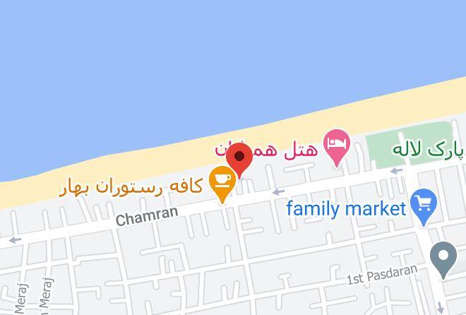 Sari - Kish Mehr Hotel Maps