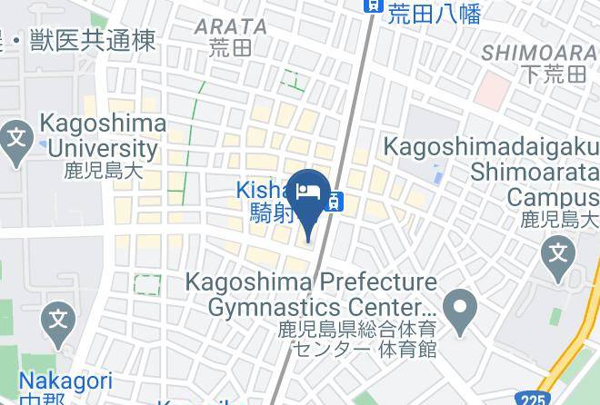 Kagoshima City - Kishaba Hotel Maps