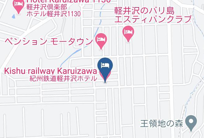 Tsumagoi Vil Agatsuma District - Kishu Railway Karuizawa Hotel Maps