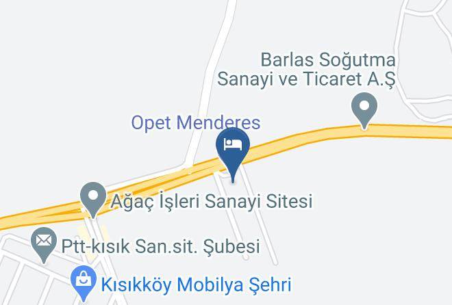 Menderes - Kisikpet Otel Maps