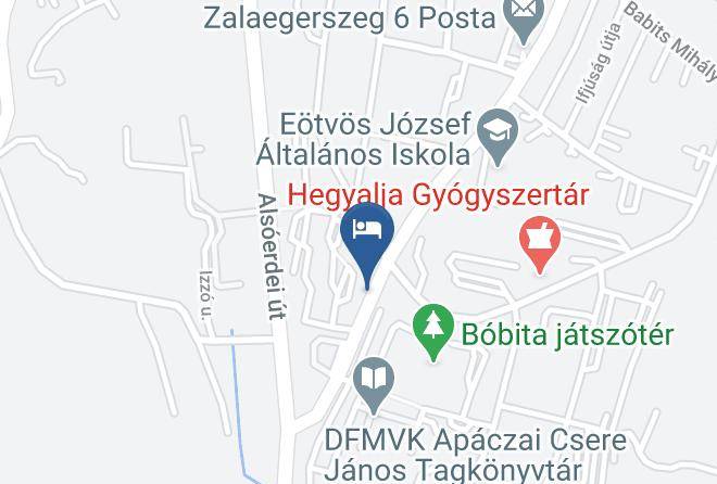 Zalaegerszeg - Kiskakas Etterem Maps