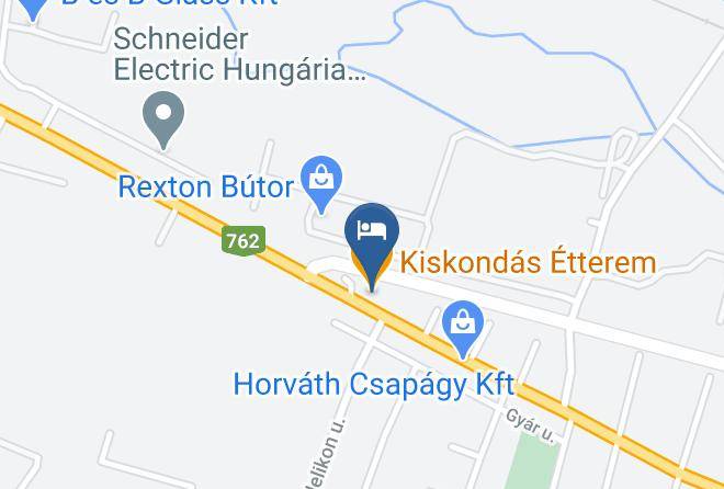 Zalaegerszeg - Kiskondas Etterem Maps