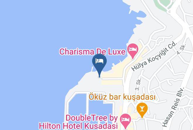 Kusadasi - Hotel Kismet Maps