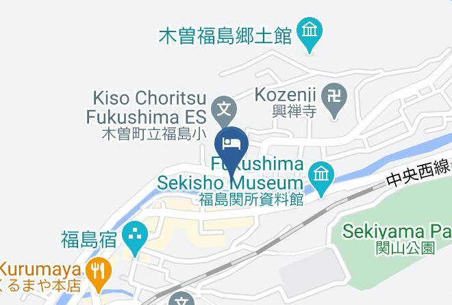 Kiso Townkiso District - Kiso Mikawaya Maps