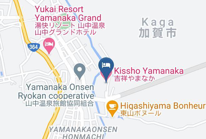 Kaga City - Kissho Yamanaka Maps