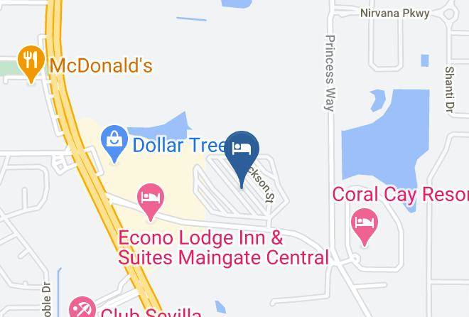 Osceola - Kissimmee Rv Park Maps