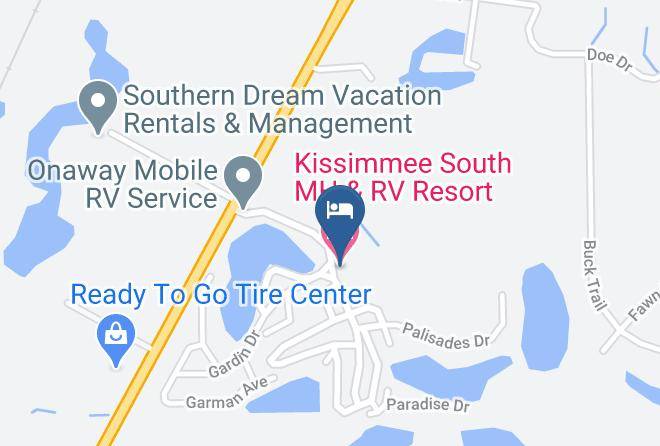 Polk - Kissimmee South Mh & Rv Resort Maps