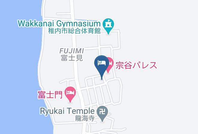 Wakkanai City - Kita No Yado Maps
