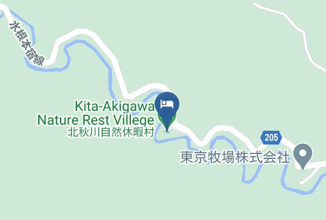 Hinohara Vil Nishitama District - Kita Akigawa Nature Rest Villege Maps