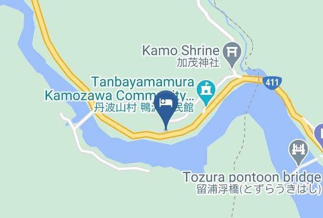 Tabayama Vil Kitatsuru District - Kitaakigawa Nature Rest Villege Maps
