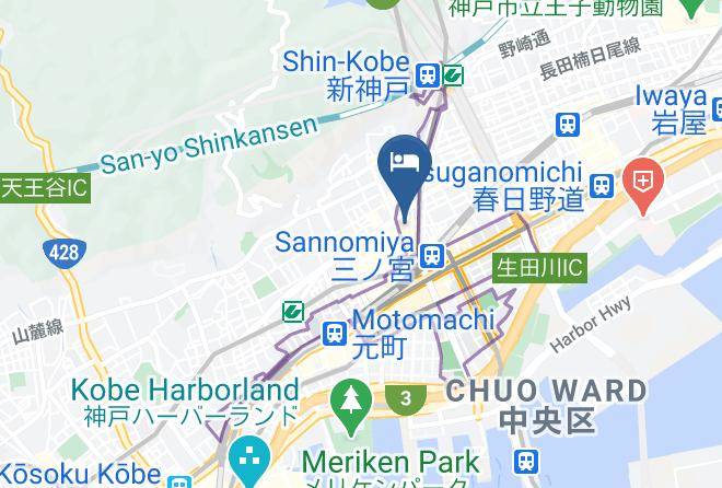 Kitagami Hotel Map