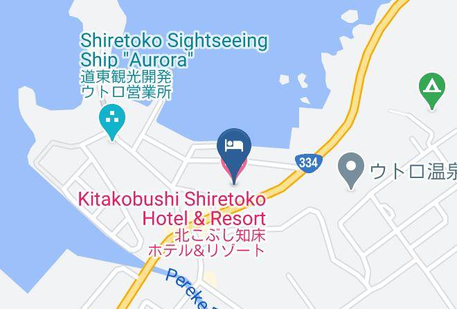 Shari Townshari District - Kitakobushi Shiretoko Hotel & Resort Maps