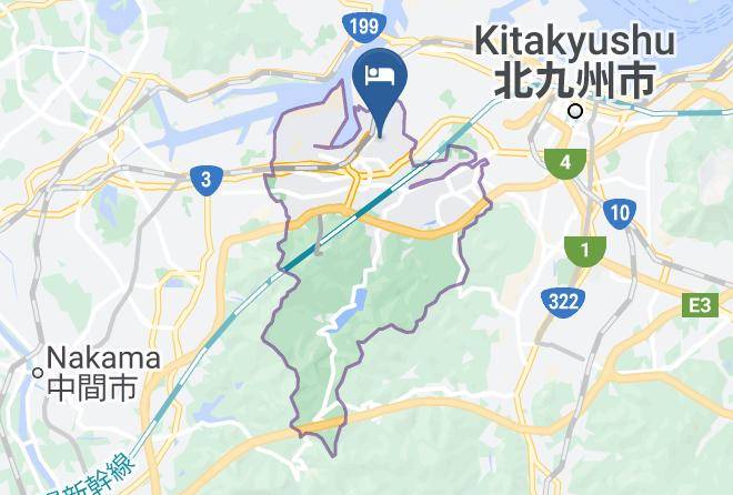 Kitakyushu City Yahatahigashi Ward - Active Resorts Fukuoka Yahata Maps
