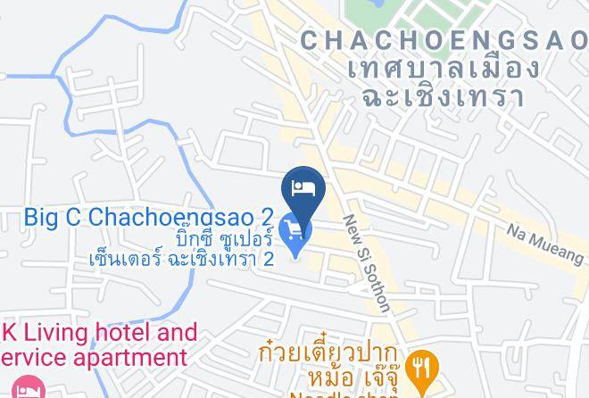 Amphoe Mueang Chachoengsao - Kitchai Hotel Maps