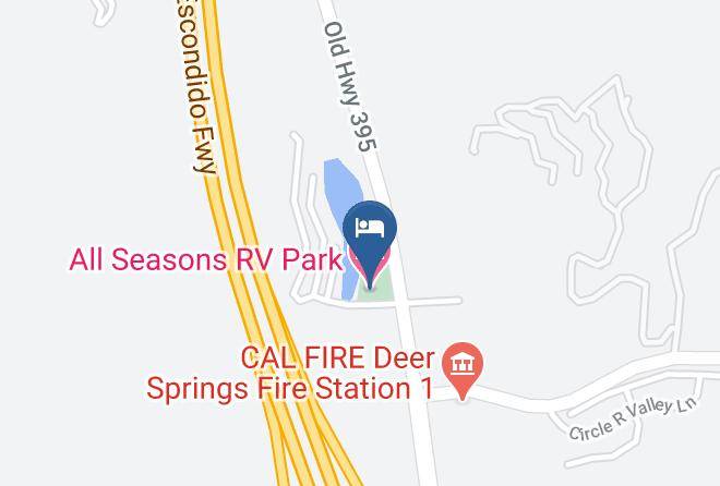 San Diego - All Seasons Rv Park Maps