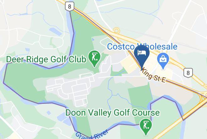 Waterloo - Kitchener Inn & Suites Maps