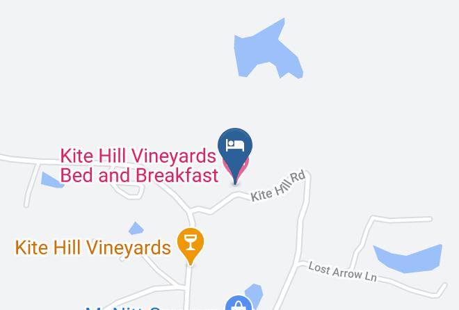 Jackson - Kite Hill Vineyards Bed And Breakfast Maps