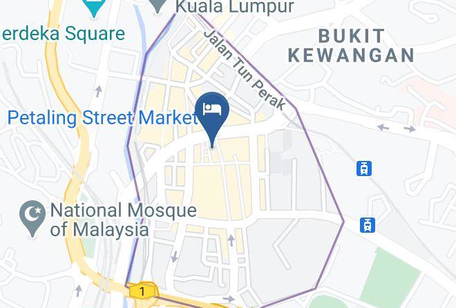Kuala Lumpur - Kitez Hotel & Hostel Maps