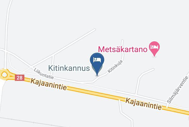 Kannus - Kitinrivi B&b Maps