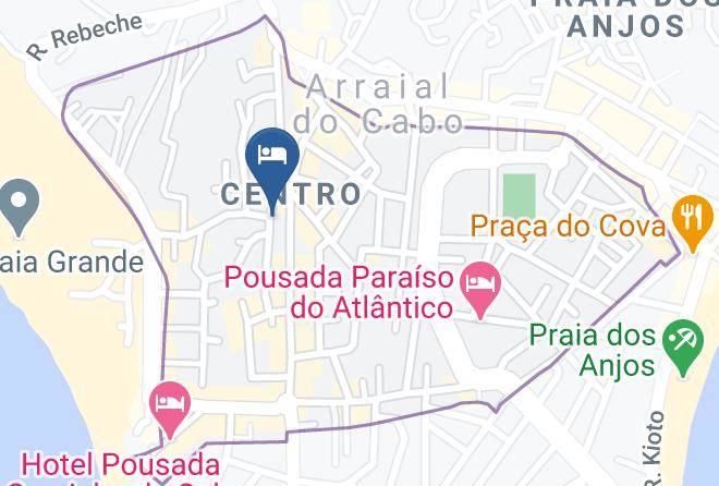 Arraial Do Cabo - Kitnet Central 2 Maps