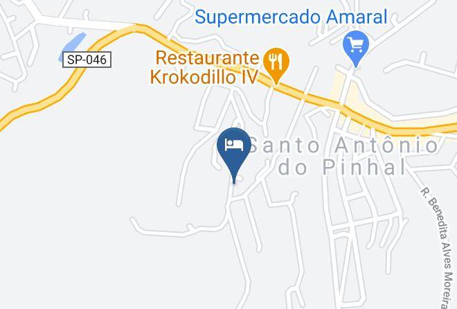 Santo Antonio Do Pinhal - Kitnet Santo Antonio Maps