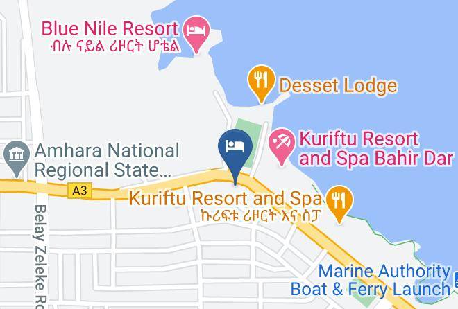 Bahir Dar - Kitsel Hotel Maps