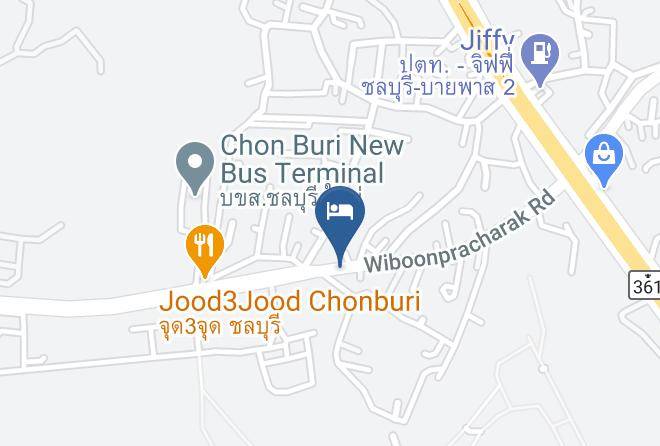 Mueang Chonburi District - Kittapond Resort Maps