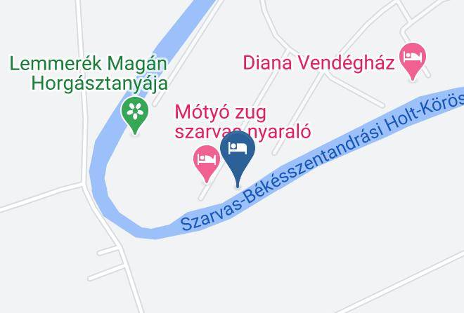 Szarvas - Kitti Vendeghaz Maps