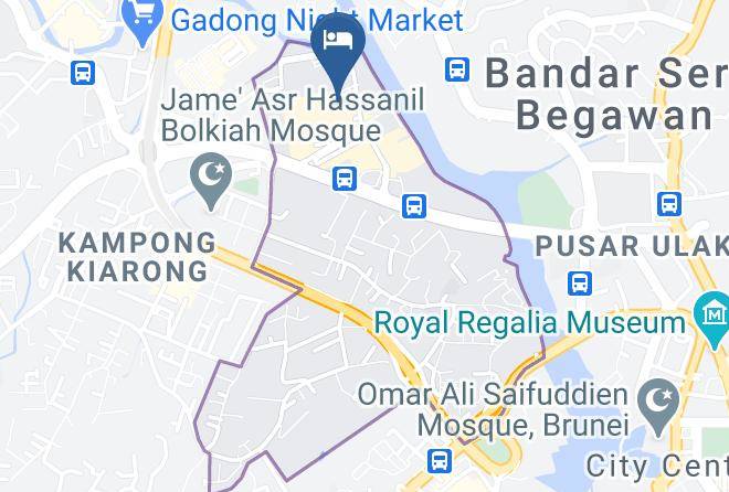 Bandar Seri Begawan - Kiulap Plaza Hotel Maps