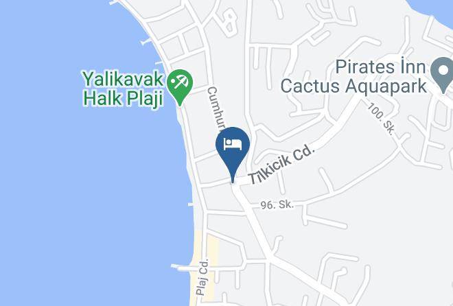 Bodrum - Kivanc Hotel Yalikavak Maps